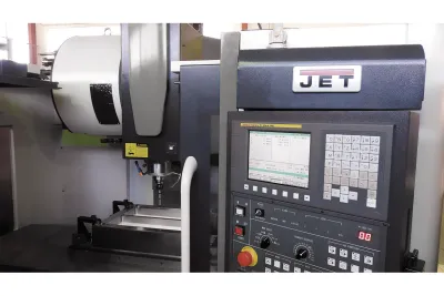 Фото JET JVM-1000LA CNC Фрезерный станок с ЧПУ Siemens 828D (Fanuc 0i) в интернет-магазине ToolHaus.ru